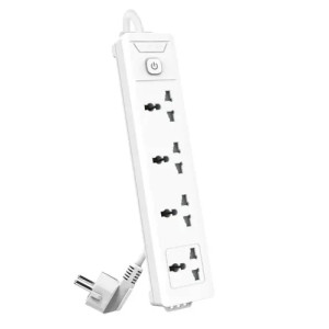 Deli ET403 4 Holes 3m Universal Conventional Power Strip